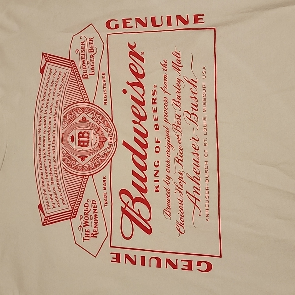 Budweiser T-shirt L